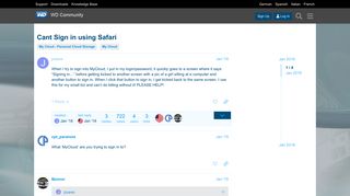 
                            5. Cant Sign in using Safari - My Cloud - WD Community