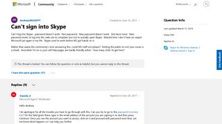 
                            5. Can't sign into Skype - Microsoft Community