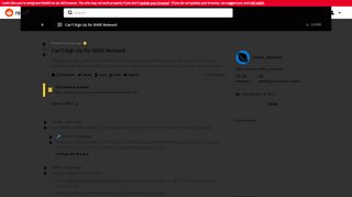 
                            6. Can't Sign Up for WWE Network : wwe_network - Reddit