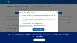 
                            6. Can't use paypal balance when signing up for netfl... - PayPal ...