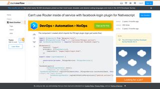 
                            9. Can't use Router inside of service with facebook-login plugin for ...