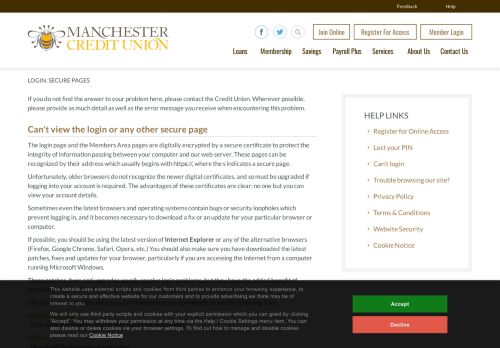 
                            8. Can't view the login page or any other secure page - Manchester ...