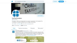 
                            13. CanTaxFoundation (@CdnTaxFdn) | Twitter