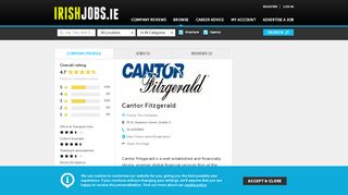 
                            6. Cantor Fitzgerald Jobs and Reviews on Irishjobs.ie