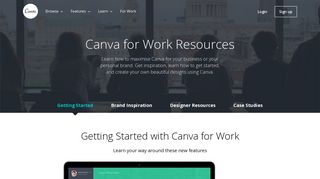 
                            8. Canva for Work Resources - About Canva