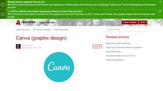 
                            7. Canva (graphic design) – support.apu.edu