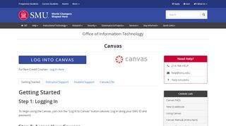 
                            10. Canvas LMS - SMU