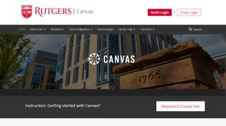 
                            10. Canvas | teachingandlearning.rutgers.edu - rutgers online learning ...