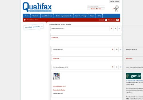 
                            7. CAO FAQ - Qualifax