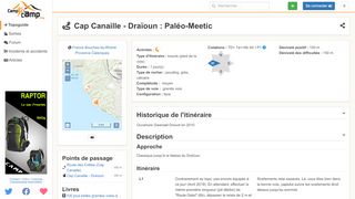 
                            10. Cap Canaille - Draïoun : Paléo-Meetic - Camptocamp.org