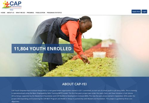 
                            9. CAP Youth Empowerment Institute
