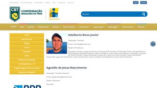 
                            12. Capacitação - Confederação Brasileira de Tênis
