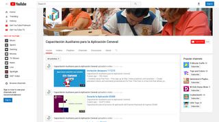 
                            5. Capacitación Auxiliares para la Aplicación Ceneval - YouTube