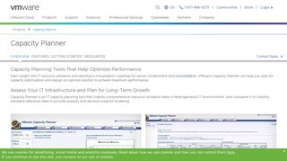 
                            3. Capacity Planner - VMware