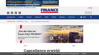 
                            5. Capcellence erwirbt Mehrheit an 4Wheels - FINANCE Magazin