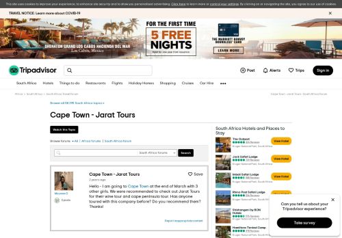 
                            11. Cape Town - Jarat Tours - South Africa Message Board - TripAdvisor