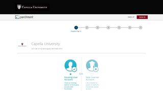 
                            6. Capella University - Parchment Exchange - Leader in eTranscript ...