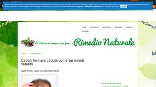 
                            12. Capelli fermare caduta con erbe rimedi naturali | Rimedio Naturale