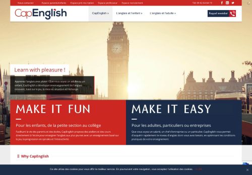 
                            12. CapEnglish Formation d'Anglais pour Tous Niveaux, Cours Individuels ...