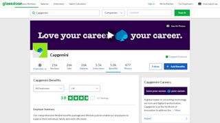 
                            8. Capgemini Employee Benefits and Perks | Glassdoor