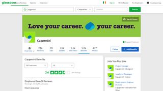 
                            9. Capgemini Employee Benefits and Perks | Glassdoor.ie