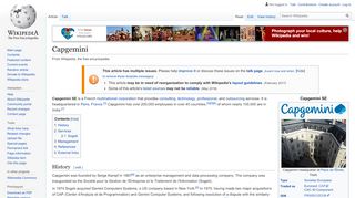 
                            10. Capgemini - Wikipedia