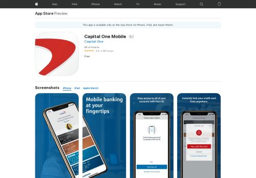 
                            6. Capital One Mobile on the App Store - iTunes - Apple