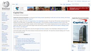 
                            9. Capital One - Wikipedia