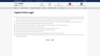 
                            10. Capital Online Login | Capital Bank of Jordan