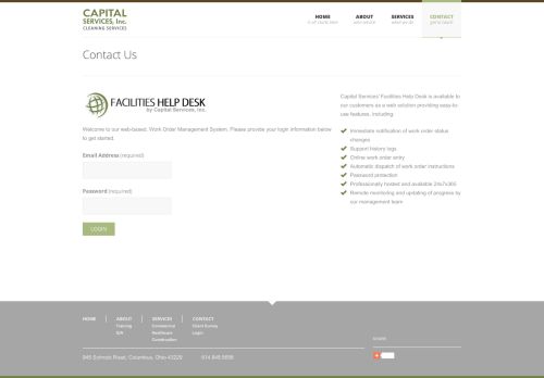 
                            7. Capital Services, Inc | Contact Us | Login