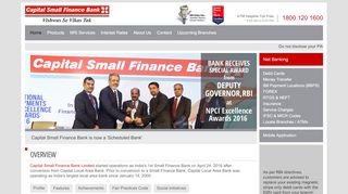 
                            13. Capital Small Finance Bank