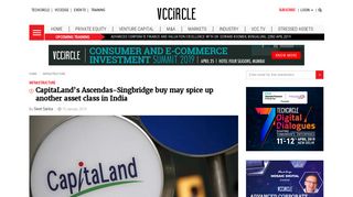 
                            10. CapitaLand's Ascendas-Singbridge buy may spice up another asset ...