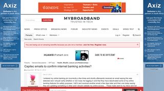 
                            11. Capitec emails to confirm internet banking activities? | MyBroadband