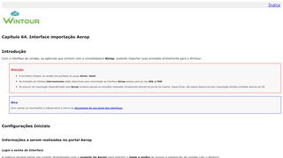 
                            8. Capítulo 63. Interface importação Aerop - Wintour