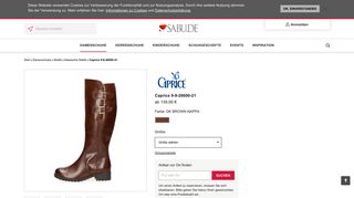 
                            12. Caprice Caprice 9-9-26600-21 DK BROWN NAPPA | SABU.de