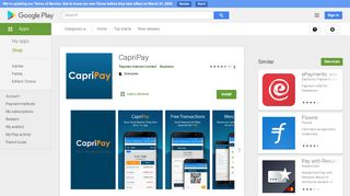 
                            11. CapriPay – Apps bei Google Play