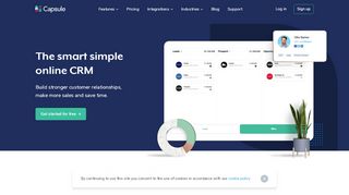 
                            8. Capsule CRM | Online CRM Software