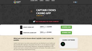 
                            6. Captain Cooks Casino App Review for Android (APK) & iPhone ...