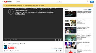
                            2. Captain Gangplank Login Animation - YouTube