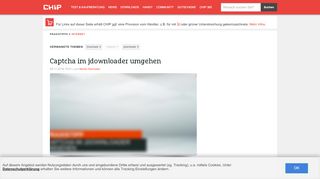 
                            7. Captcha im jdownloader umgehen - CHIP