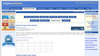 
                            10. Captcha Typers / Online Data Entry Work from Home by simple typing ...
