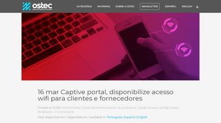 
                            12. Captive portal: Disponibilize acesse wireless para clientes e ...