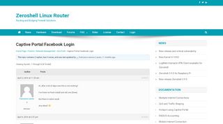 
                            4. Captive Portal Facebook Login - Zeroshell Linux Router