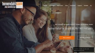 
                            5. Captive Portal für den Ucopia WIFI Hotspot | HINNENDAHL.COM