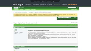 
                            11. Captive Portal não pede autenticação - Untangle Forums