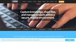 
                            9. Capture knowledge, share files, and manage projects ...