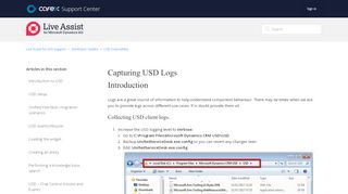 
                            3. Capturing USD Logs – Live Assist for 365 Support