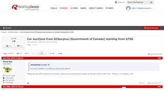 
                            7. Car Auctions from GCSurplus (Government of Canada) starting from ...