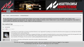 
                            12. Car control tips | Kunos Simulazioni - Official Forum - Assetto Corsa