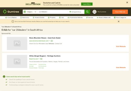 
                            2. Car Dealers Ads | Gumtree Classifieds South Africa